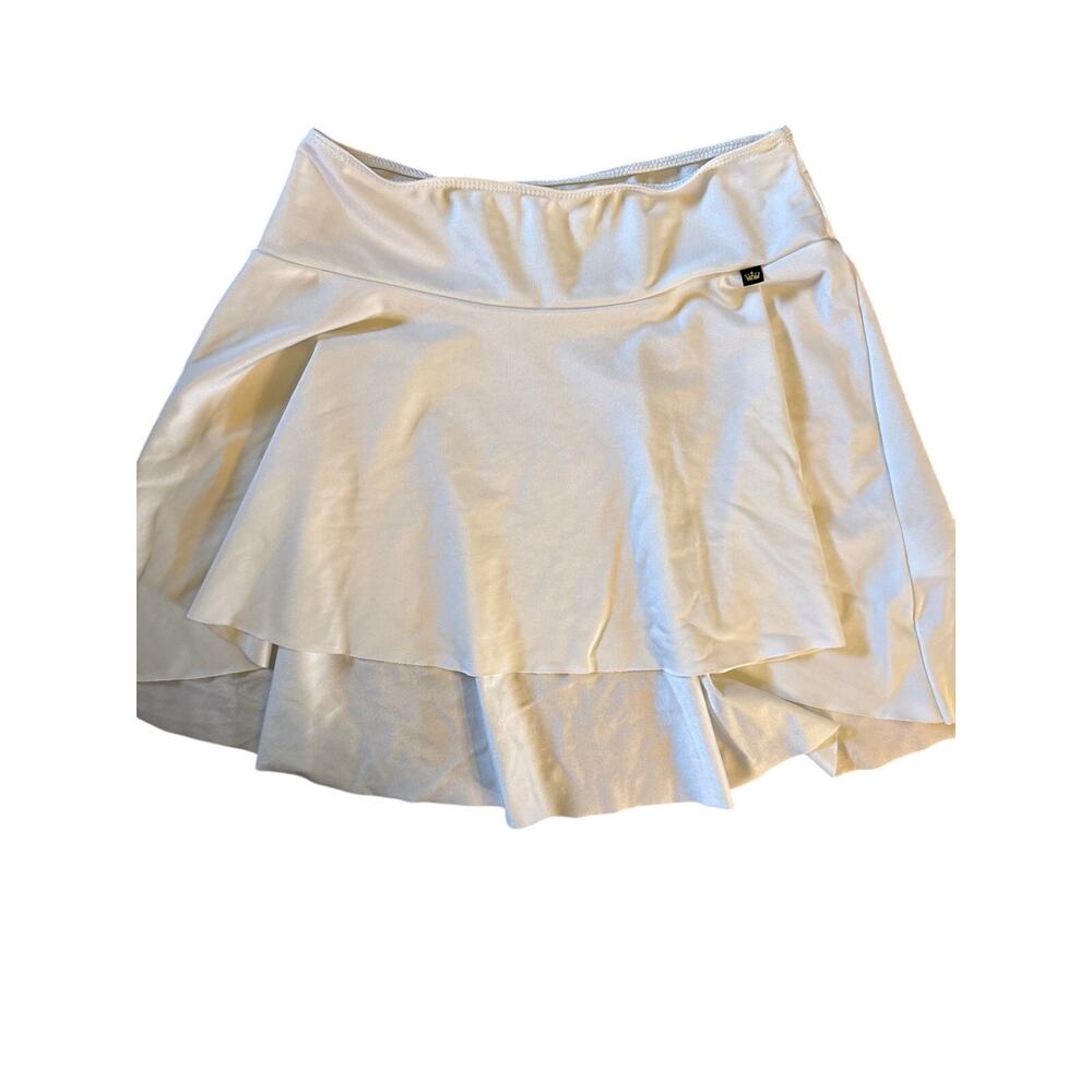 MARIIA CROWNE BALLET SKIRT - white , size SMALL